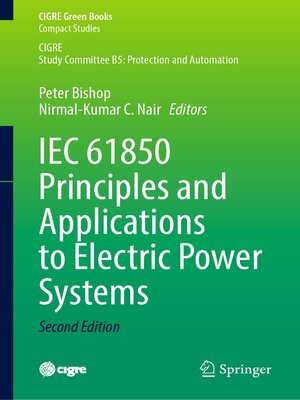 cover image of IEC 61850 Principles and Applications to Electric Power Systems